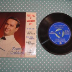 Discos de vinilo: RAMON CALDUCH / NO TIENE EDAD + 3 / EP / FESTIVAL DE SANREMO 1964. Lote 366154526