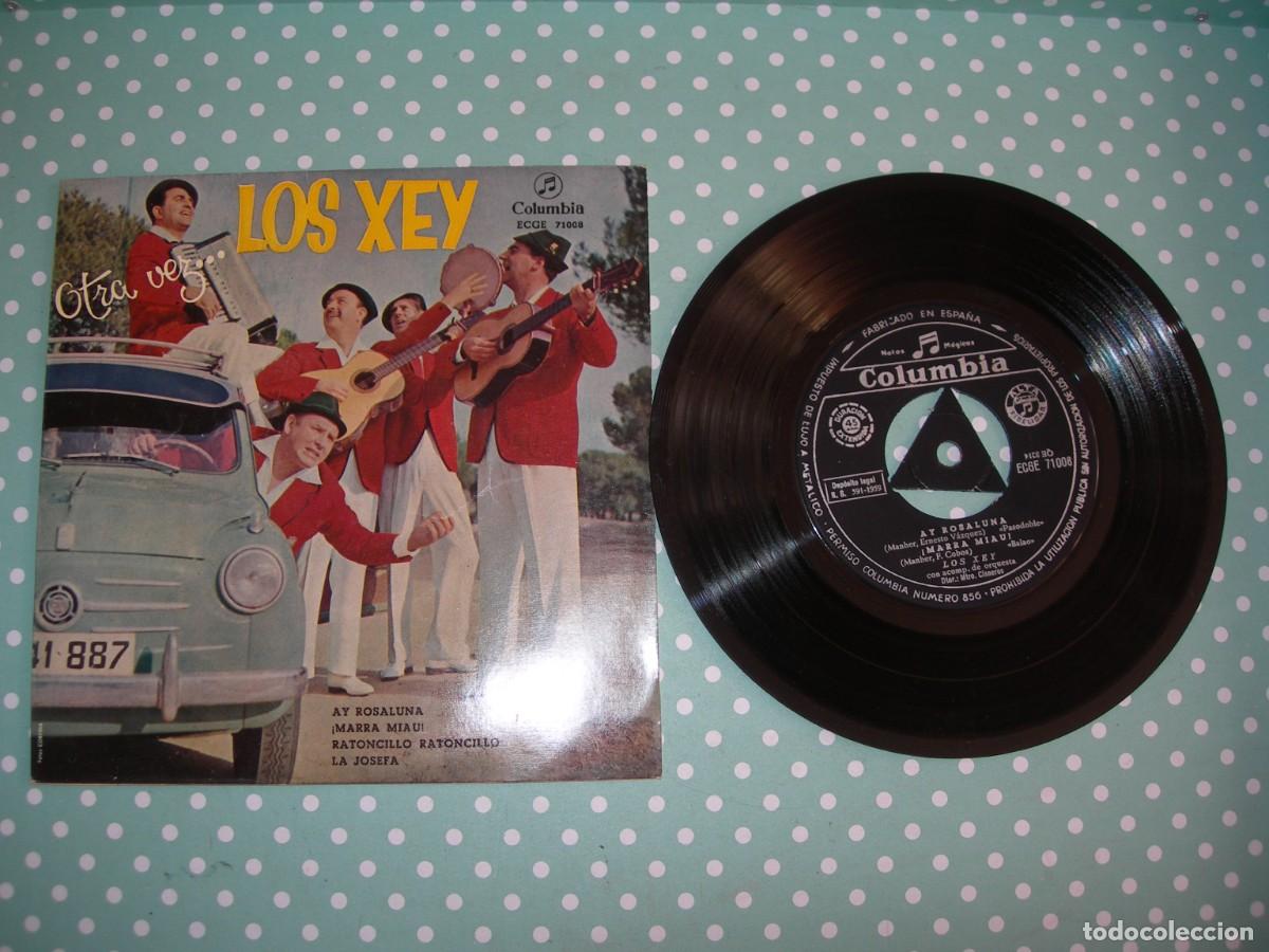 Discos de vinilo: LOS XEY / AY ROSALUNA + 3 / EP - Foto 1