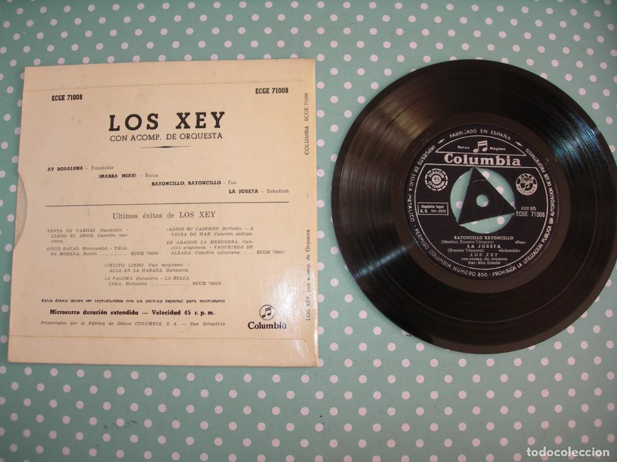 Discos de vinilo: LOS XEY / AY ROSALUNA + 3 / EP - Foto 2