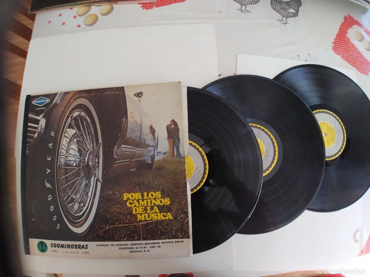 Vinyl records: POR LOS CAMINOS DE LA MUSICA-LP TRIPLE-VARIOS