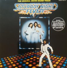 Discos de vinilo: SATURDAY NIGHT FEVER - BSO - BEE GESS/TAVARES/YVONNE ELLIMAN - CARPETA DOBLE - RSO RECORDS - 1978.. Lote 366161831