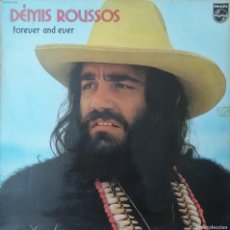 Discos de vinilo: DÈMIS ROUSSOS - FOREVER AND EVER - LP - PHILIPS - FRANCIA. Lote 366166091