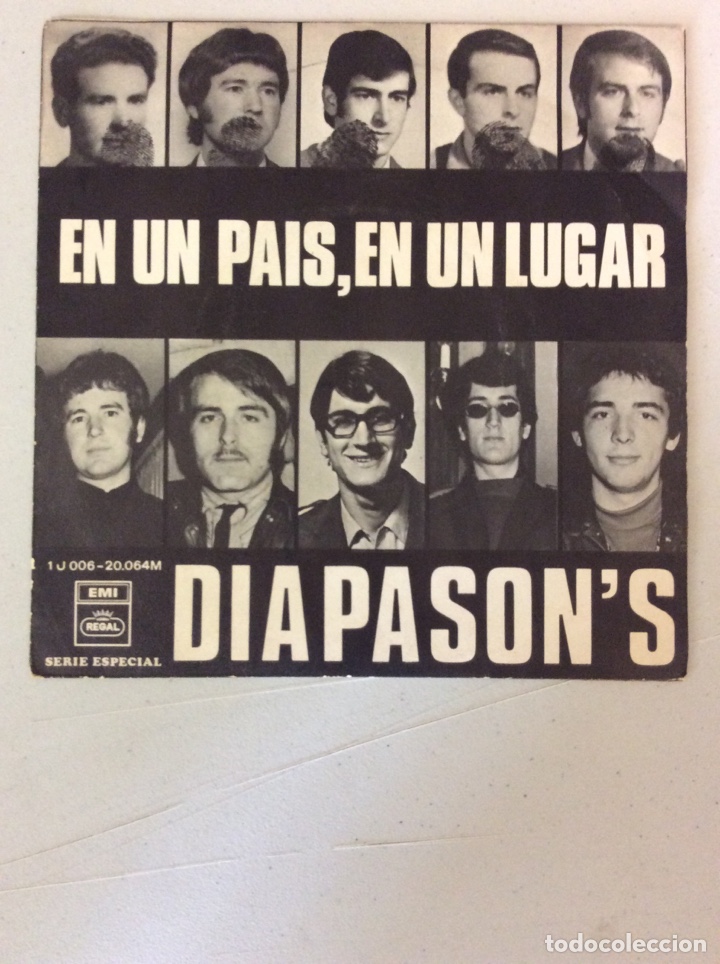 Discos de vinilo: Diapason&rsquo;s. En un pa&iacute;s, en un lugar. Gitano. - Foto 1