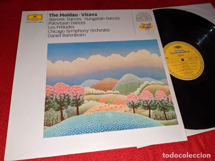 Vinyl-Schallplatten: CHICAGO Barenboim THE MOLDAU+VLTAVA Slavonic dances+Hungarian Polovtsian Dances Preludes LP 1986 GER