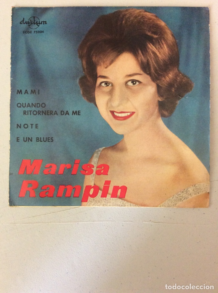 Discos de vinilo: Marisa Rampin. Mami. Quando ritornera da me. Note. E un blues. - Foto 1