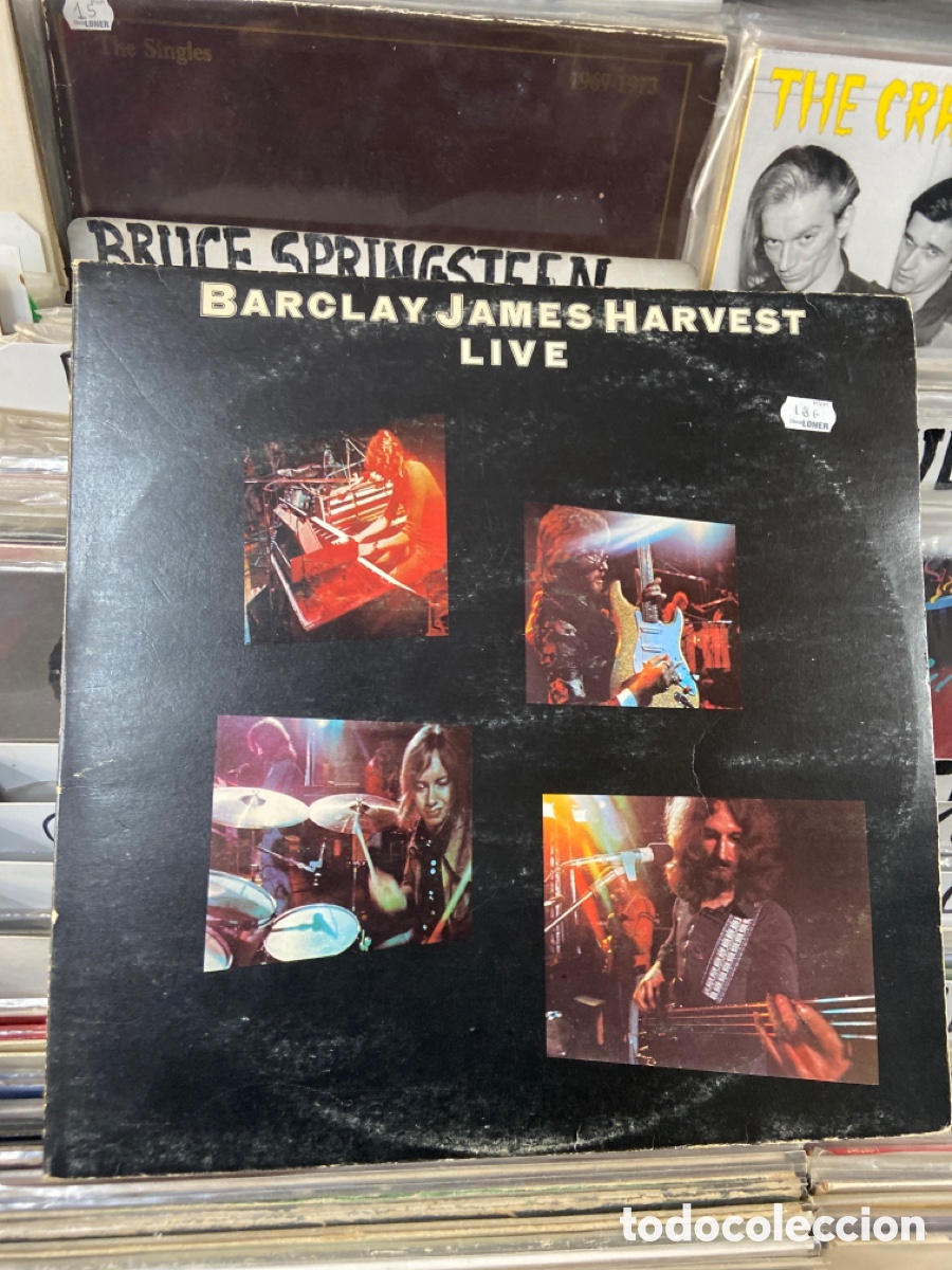 Discos de vinilo: Barclay James Harvest Live 2 lps - Foto 1