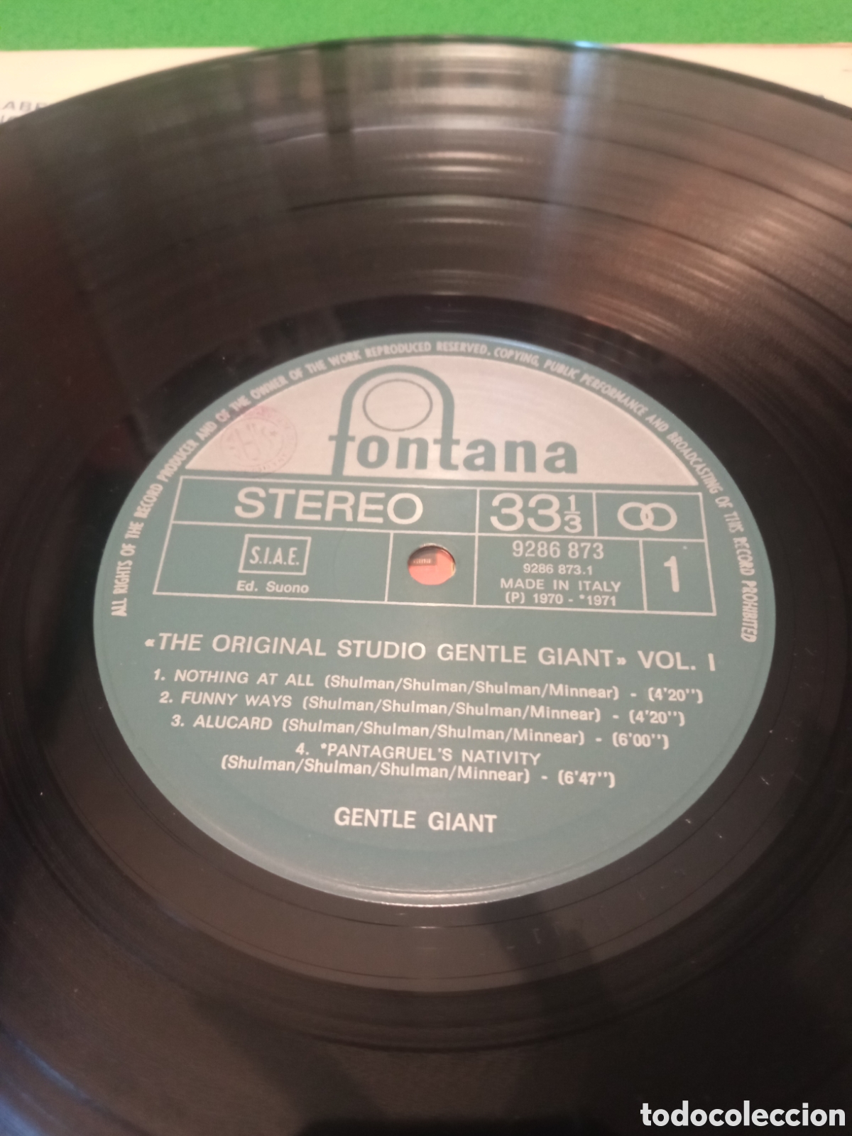 Discos de vinilo: Gentle Giant - The original studio Vol 1 - Foto 3