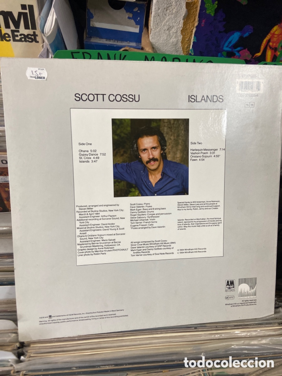 Discos de vinilo: Scott cossu Islands - Foto 2
