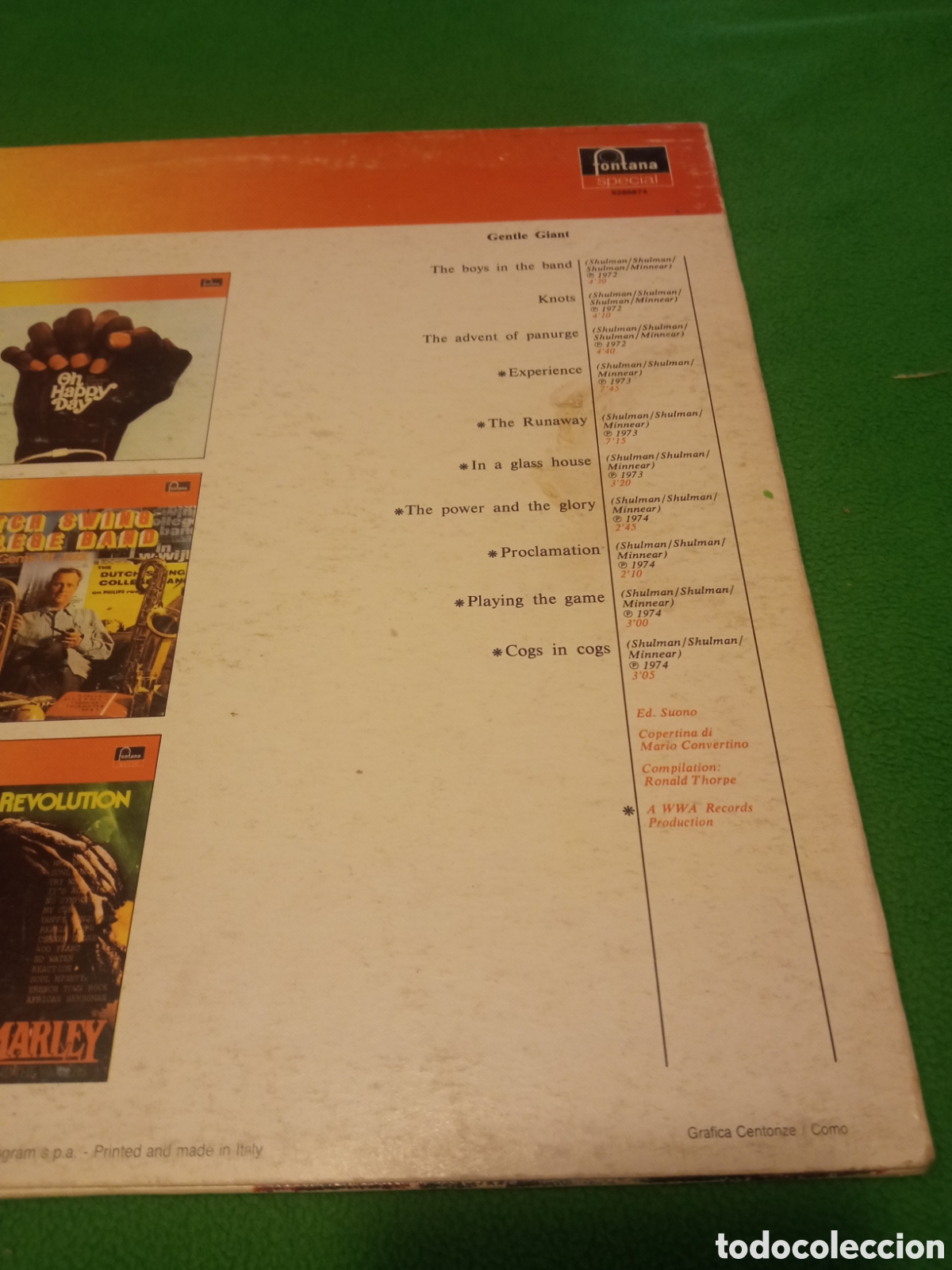 Discos de vinilo: Gentle Giant - The original studio Vol 2 - Foto 2