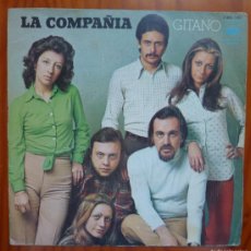 Discos de vinilo: LA COMPAÑIA / GITANO / 1973 / SINGLE. Lote 366213216