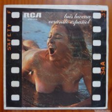 Discos de vinilo: LUIS LUCENA / VERANITO ESPAÑOL / 1976 / SINGLE. Lote 366213396