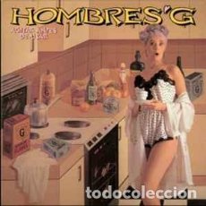 Discos de vinilo: HOMBRES G - AGITAR ANTES DE USAR - LP SPAIN 1988 + ENCARTE. Lote 366217126