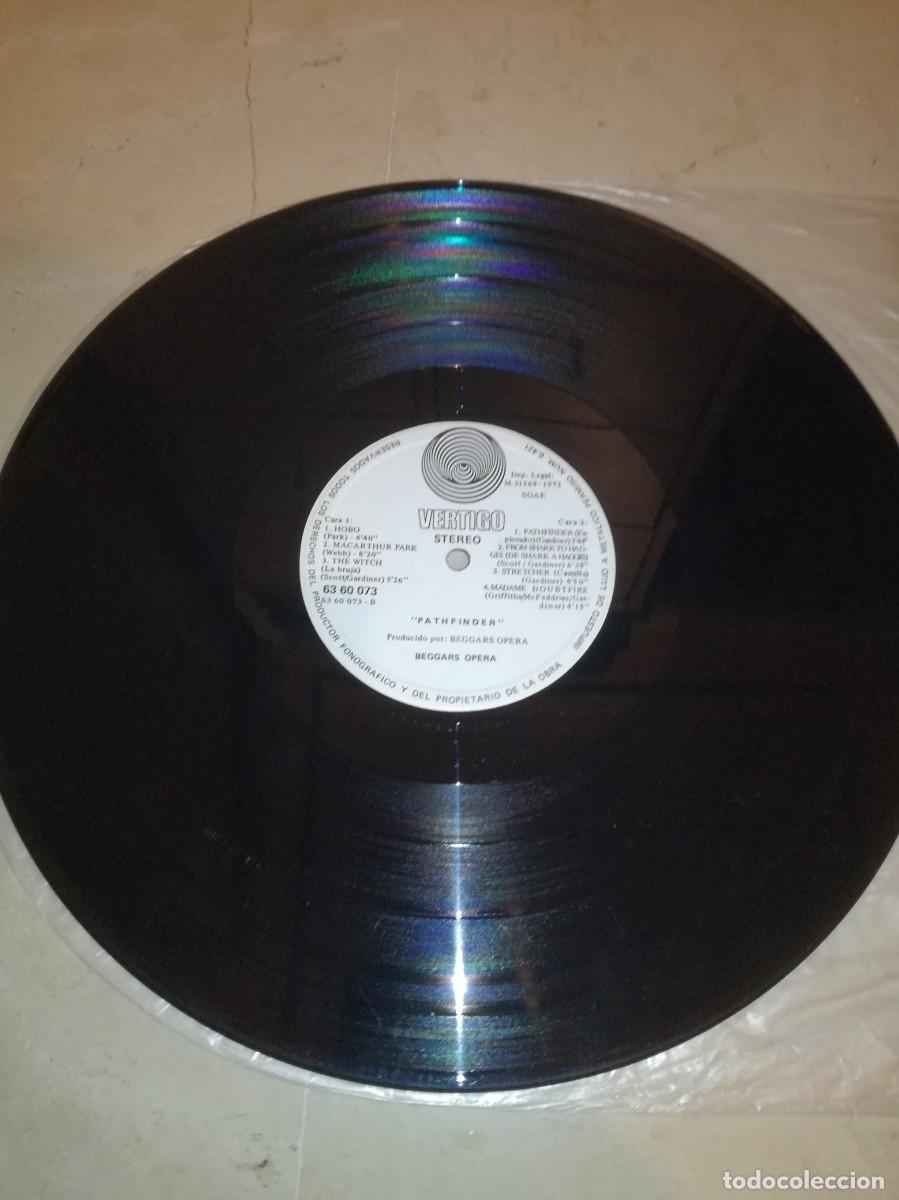 Discos de vinilo: BEGGARS OPERA-PATHFINDER-ORIGINAL ESPA&Ntilde;OL VERTIGO 1972 - Foto 5