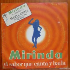Discos de vinilo: MARIA OSTIZ / N'A VEIRIÑA DO MAR / MIRINDA Nº 3 / 1971 / SINGLE. Lote 366224151