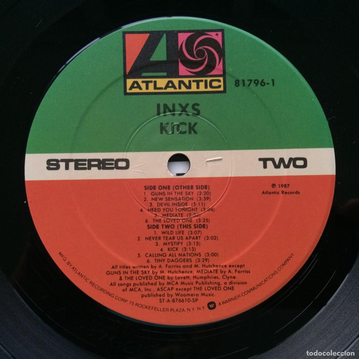 Discos de vinilo: INXS &lrm;&ndash; Kick , USA 1987 Atlantic* - Foto 7