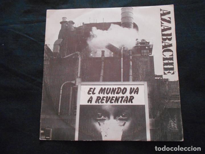 Disques de vinyle: AZABACHE // EL MUNDO VA A REVENTAR // PROMOCIONAL
