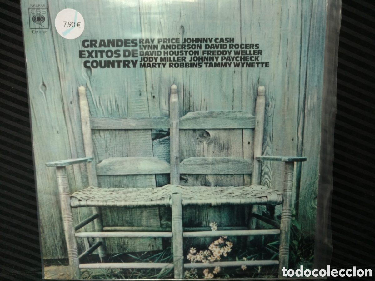 Discos de vinilo: Various - Grandes Exitos De Country (LP, Album) - Foto 1