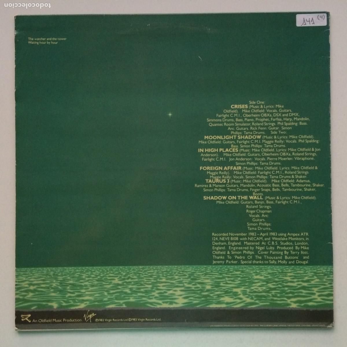 Discos de vinilo: Mike Oldfield &lrm;&ndash; Crises , Scandinavia 1983 Virgin - Foto 2