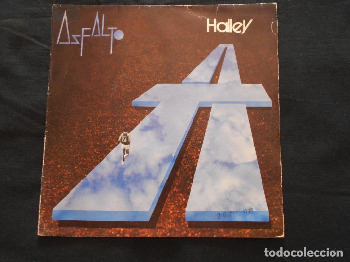 Discos de vinilo: ASFALTO // HALLEY + 1 // PROMOCIONAL - Foto 1