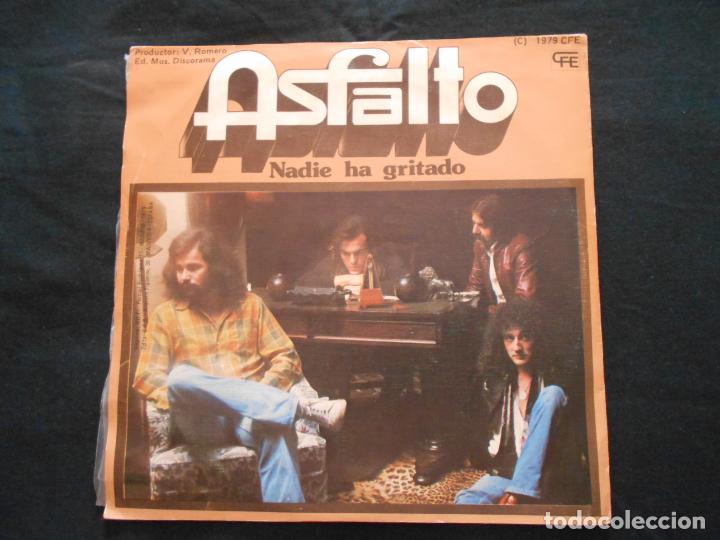 Discos de vinilo: ASFALTO // MUJER DE PLASTICO + 1 - Foto 2