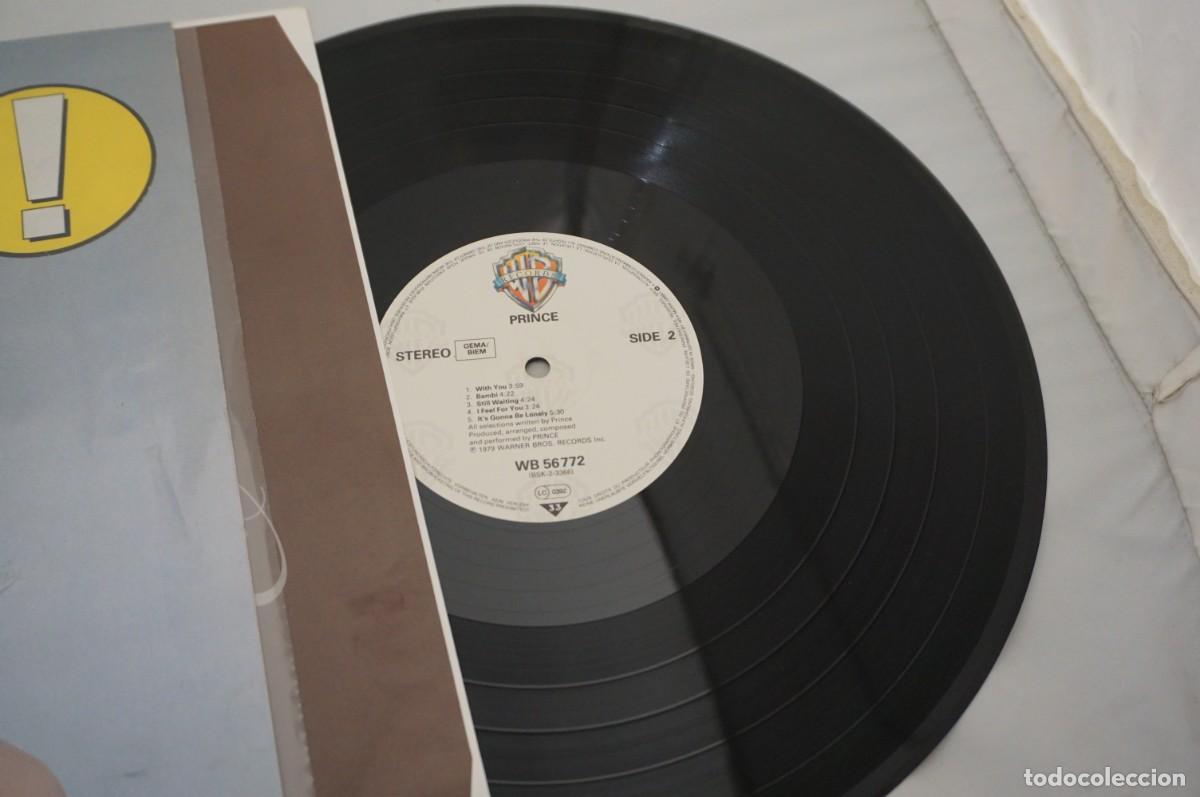 Discos de vinilo: LP- Prince &ndash; Prince - DISCO NEAR MINT - Foto 2