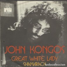 Discos de vinilo: JOHN KONGOS – GREAT WHITE LADY. Lote 366236091