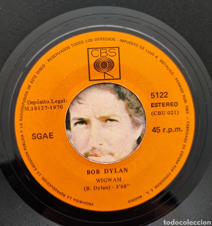Discos de vinilo: BOB DYLAN - WIGWAM - ATENCI&Oacute;N A LA VERSI&Oacute;N - Foto 2