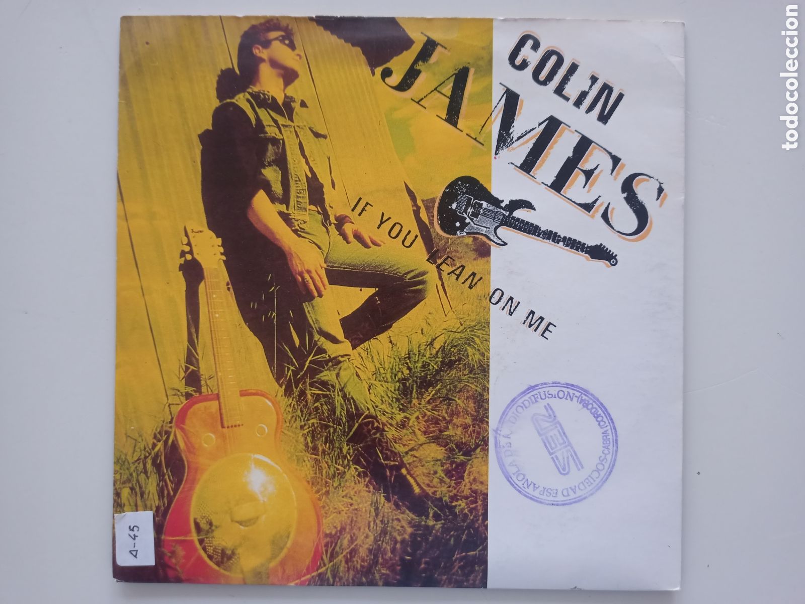 Discos de vinilo: Colin James - If you lean on me - Foto 1