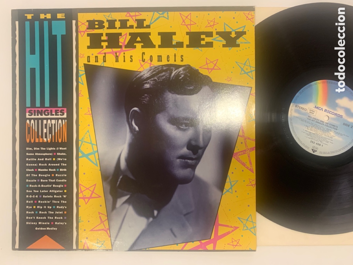 Discos de vinilo: Lp Bill Haley And His Comets - The Hit Singles Collection de 1985 - Foto 1