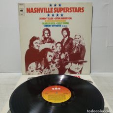 Discos de vinilo: NASHVILLE SUPERSTARS 1975 GER / JOHNNY CASH , LYNN ANDERSON , KRIS KRISTOFFERSON ,. Lote 366240756