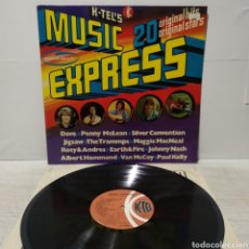 Discos de vinilo: MUSIC EXPRESS - 20 ORIGINAL HITS 1975 NL / THE TRAMMPS , EARTH WIND AND FIRE , SILVER CONVENTION. Lote 366242071