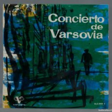 Discos de vinilo: SINGLE. RICHARD ADDINSELL – CONCIERTO DE VARSOVIA. Lote 366244141