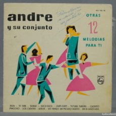 Discos de vinilo: EP. ANDRE Y SU CONJUNTO – OTRAS 12 MELODIAS PARA TI. Lote 366244356