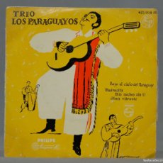 Discos de vinilo: EP. TRIO LOS PARAGUAYOS – BAJO EL CIELO DEL PARAGUAY. Lote 366246666