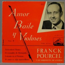 Discos de vinilo: EP. FRANCK POURCEL - AMOR, BAILE Y VIOLINES. Lote 366246906