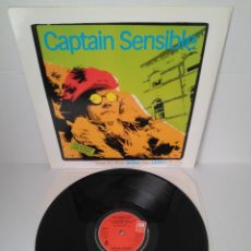 Discos de vinilo: CAPTAIN SENSIBLE - THERE ARE MORE SNAKES THAN LADDERS (REMIX) / MAXI SINGLE IMPORT TEMAZOS NEW WAVE. Lote 366247646