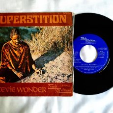 Discos de vinilo: STEVIE WONDER: SUPERSTITION - EMBALAJE GRATIS EN CAJA DE CARTÓN EN PEDIDO SUPERIOR A 5 €. Lote 366251951