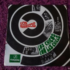 Discos de vinilo: LOS BRAVOS – LOS CHICOS CON LAS CHICAS ,VINYL 7” EP 1967 SPAIN SCGE 81274. Lote 366255846