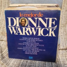 Discos de vinilo: LO MEJOR DE DIONNE WARWICK. Lote 366274506