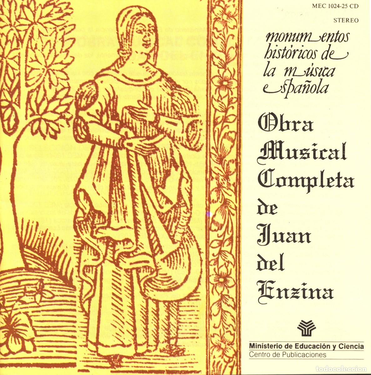 Disques de vinyle: La Obra Musical Completa De Juan Del Enzina - Precintada