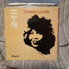 Discos de vinilo: DENISE LASALLE MIN & FIRE. Lote 366275761