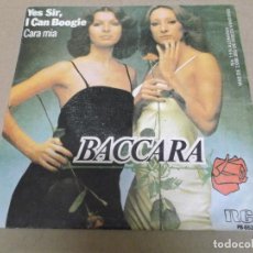 Discos de vinilo: BACCARA (SN) YES SIR, I CAN BOOGIE AÑO – 1977 - PROMOCIONAL. Lote 366278386