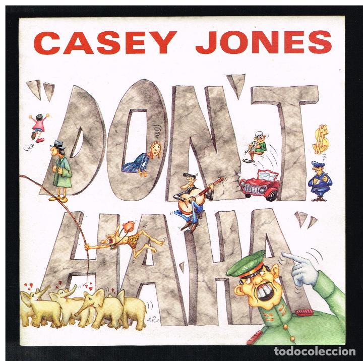 Discos de vinilo: CASEY JONES - DONT HA HA - SINGLE 1990 - PROMO - Foto 1