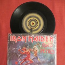 Discos de vinilo: IRON MAIDEN: RUN TO THE HILLS (SINGLE) U.K. 1982. Lote 366302936