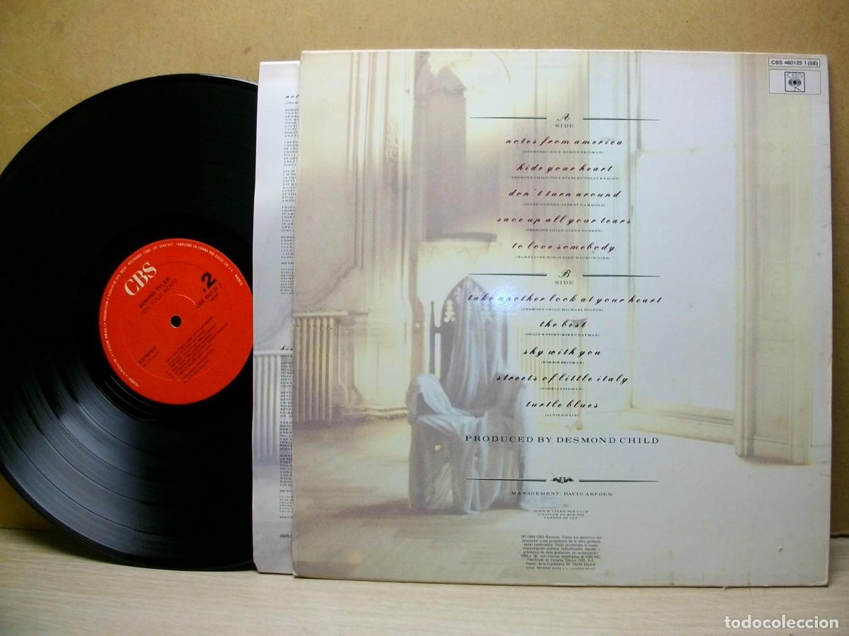 Discos de vinilo: Bonnie Tyler &ndash; Hide Your Heart LP - Foto 2