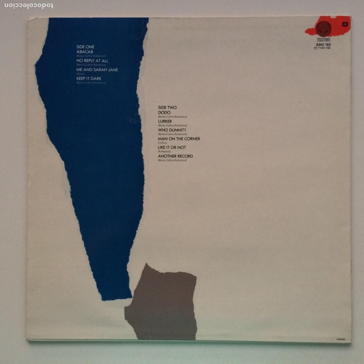 Discos de vinilo: Genesis &lrm;&ndash; Abacab , Scandinavia 1981 Vertigo* - Foto 2