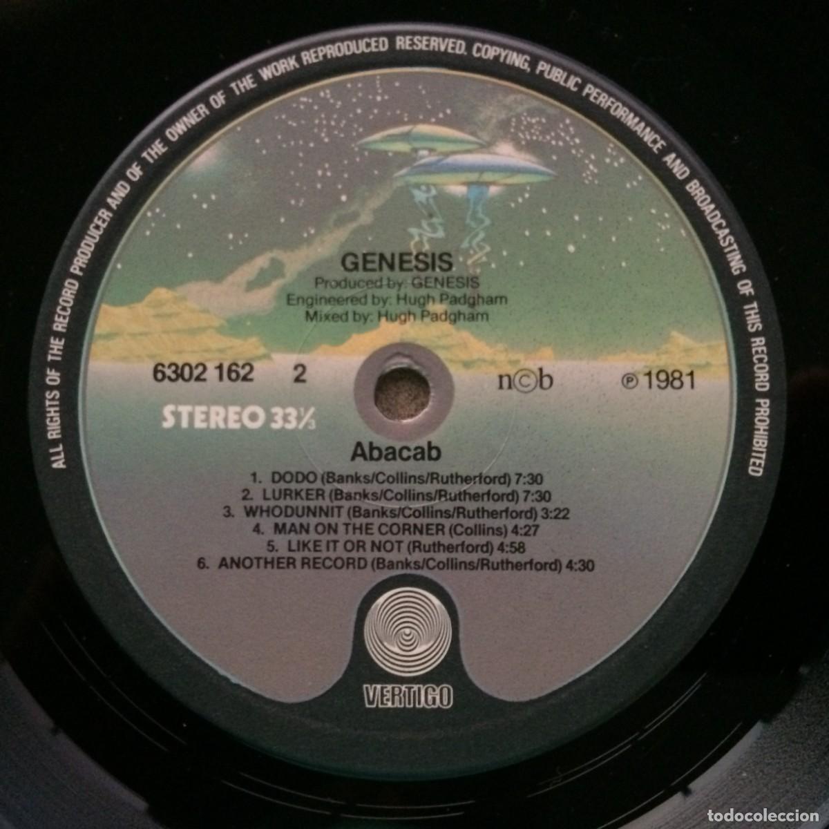 Discos de vinilo: Genesis &lrm;&ndash; Abacab , Scandinavia 1981 Vertigo* - Foto 6