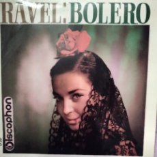 Discos de vinilo: MAURICE RAVEL BOLERO-ORQUESTA FILARMONICA CHECA-DIRECTOR ROGER DESCERMIERE-SINGLE VINILO-. Lote 366320641