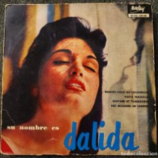 Discos de vinilo: DALIDA - EP SPAIN 1959 - BARCLAY 28148 - RENDEZ-VOUS AU LAVANDOU. Lote 366321961