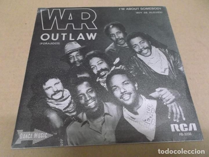 Discos de vinilo: WAR (SN) OUTLAW A&Ntilde;O &ndash; 1982 - Foto 1